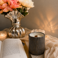 Charcoal Stone Vintage Candle