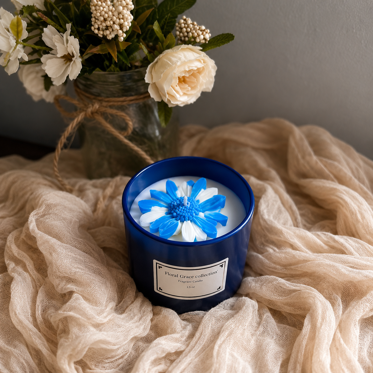 Dark Blue Flora Grace- Menta Dulce