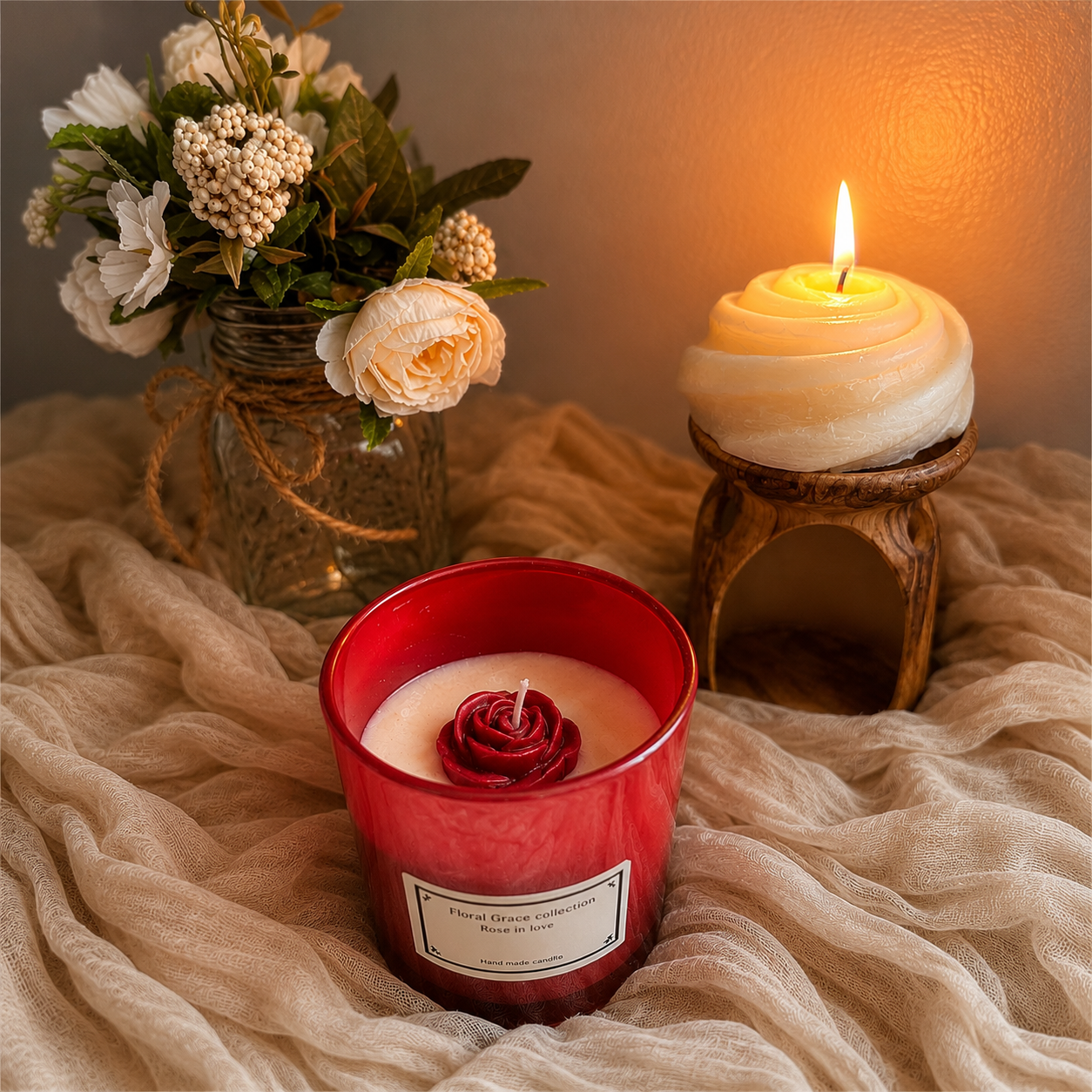 Rose Light Grace Collection-White Tea & Ginger essence