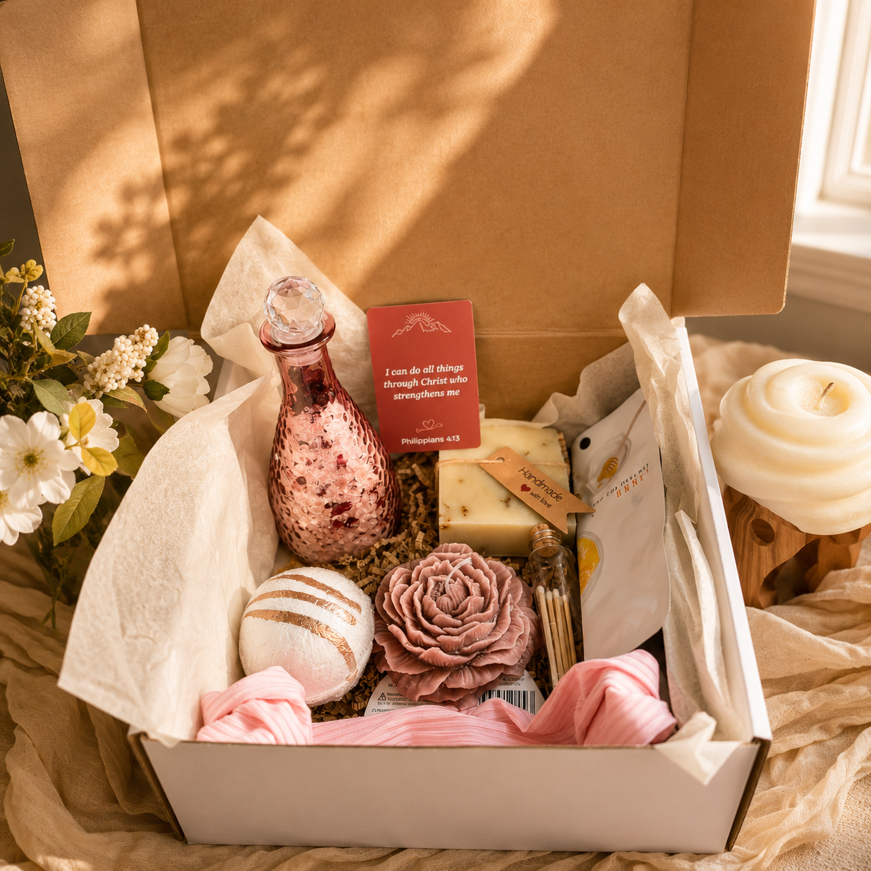 Caja de regalo de bienestar – Edición Rosa Rubor